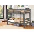 Alissa Twin/Twin Bunk Bed in Rustic Finishes