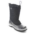 DAVICCINO AA42 Women's Lace Up Waterproof Quilted Mid Calf Winter Snow Boots
