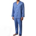 Majestic Men's Big and Tall Cotton Basics Longsleeve Pajama Set