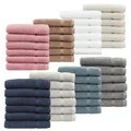 Authentic Hotel and Spa Omni Turkish Cotton Terry Washcloths (Set of 6)