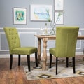 Nyomi Fabric Dining Chair (Set of 2) by Christopher Knight Home