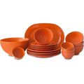 Waechtersbach Fun Factory Orange 18-Piece Dinnerware Set