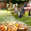Black Instant Read Digital Food and Meat Thermometer