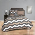 Taupe Chevron Bed in a Bag