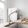 VIGO Avondale Stainless Steel Pull-Out Spray Kitchen Faucet