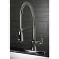 American Classic Modern Chrome Spiral Pull-down Kitchen Faucet