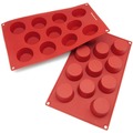 Freshware 11-cavity Silicone Mold/ Baking Pans (Pack of 2)