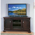 Chocolate Bronze 46-inch Corner TV Stand & Media Console