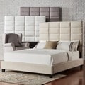 Tower High Profile Upholstered Queen Bed iNSPIRE Q Modern
