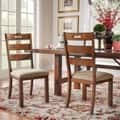Swindon Rustic Oak Classic Dining Chair (Set of 2) by iNSPIRE Q Classic