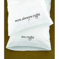 HBH Mr. & Mrs. Right Pillowcases