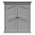 Yvette White 2-door  Wall Cabinet by Elegant Home Fashions