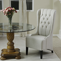 Champion Tufted Light Beige Fabric Dining Chair by Christopher Knight Home