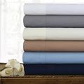 300 Thread Count Cotton Percale Extra Deep Pocket Sheet Set with Oversize Flat