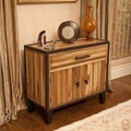 El Paso Acacia Wood Storage Hutch by Christopher Knight Home