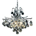 Somette Ticino 6-light Royal Cut Crystal and Chrome Chandelier