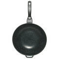 Mega Cook 12-inch Non-stick Stone Marble Forged Aluminum Frying Pan Wok