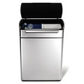 simplehuman Stainless Steel Touch-bar Recycle Can