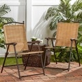 Folding UV-resistant Outdoor Chairs (Set of 2)