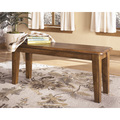 Signature Design by Ashley 'Berringer' Hickory Stained Large Dining Room Dining Bench