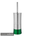 Shiny Colorblock Toilet Brush and Holder