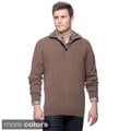 Luxury 100-percent Cashmere Mock Neck Sweater