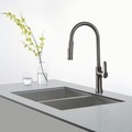 KRAUS Nola Single-Handle Kitchen Faucet with Pull Down Dual-Function Sprayer
