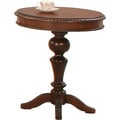 Mountain Manor Traditional Heritage Cherry Round Accent Table