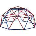 Lifetime Red/Blue Powder-coated-steel Dome Climber with Handholds