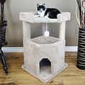 New Cat Condos 33-inch Corner Roost Sturdy Cat Tree