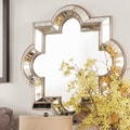 INSPIRE Q Olympia Morrocan Mirrored Frame Accent Wall Mirror