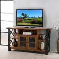 Tori Solid Wood TV Console Stand with Cabinet by Christopher Knight Home
