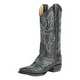 Stetson Western Boot Womens Stacked Heel Black