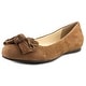 Jessica Simpson Madian Women  Round Toe Suede Brown Flats
