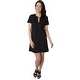 Eight Sixty Womens Casual Dress Ponte Lace-Up