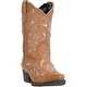 Laredo Western Boots Girls Sharona Snip Toe Cowgirl Brown LC2284