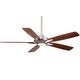 MinkaAire Dyno 52" 5 Blade Indoor Ceiling Fan with Integrated LED Light and Remote