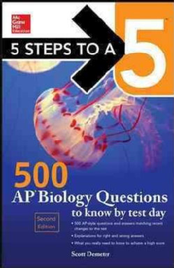 500 Ap Biology Questions to Know by Test Day (Paperback)