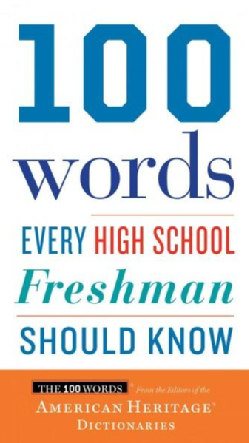 100 Words Every High School Freshman Should Know (Paperback)