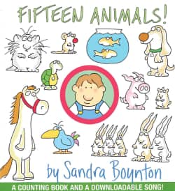 Fifteen Animals! (Board book)