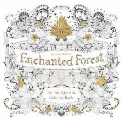 Enchanted Forest: An Inky Quest & Coloring Book (Paperback)