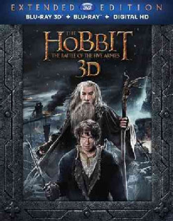 The Hobbit: Battle of The Five Armies 3D (Extended Edition) (Blu-ray/DVD)