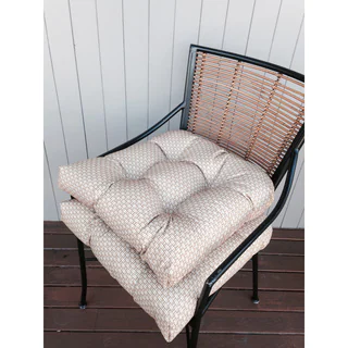 Rattan Indoor / Outdoor Chair Pads (Set of 2)