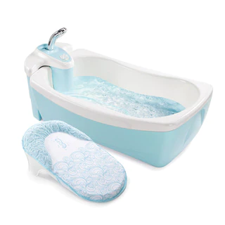 Summer Infant Lil Luxuries Blue Whirlpool Bubble Spa Shower