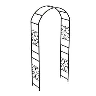 90" Scroll Arbor wout Gate Blk