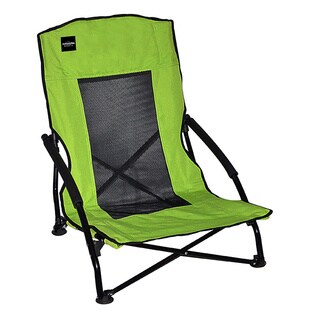 Caravan Sports Compact Lime Green Low-back Folding Chair