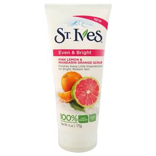 St. Ives Even & Bright Pink 6-ounce Lemon and Mandarin Orange Scrub