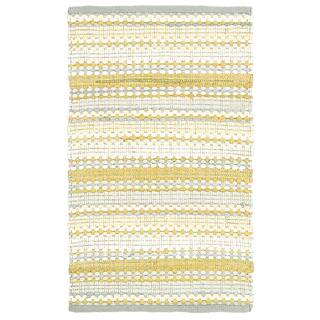 Altair Yellow Floral Area Rug (8' x 10')