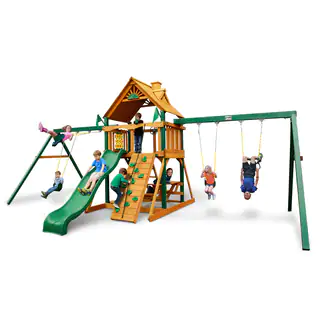 Gorilla Playsets Chateau Duo Swing Set