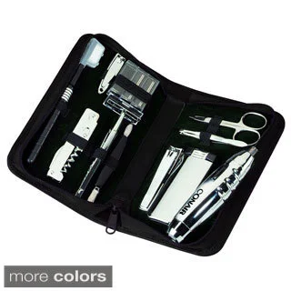 Royce Leather Executive Travel and Grooming Kit